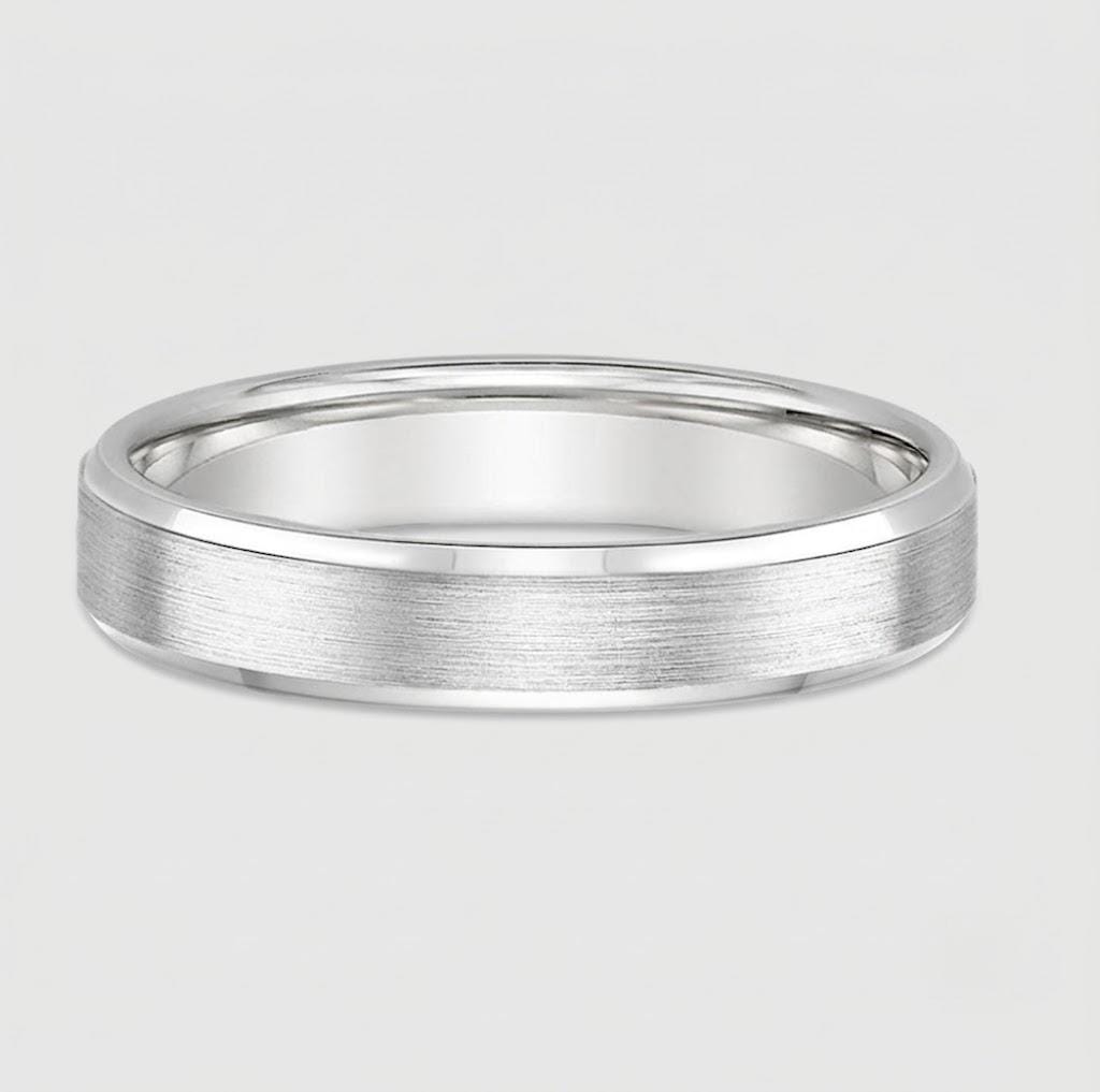 Satin Wedding Band