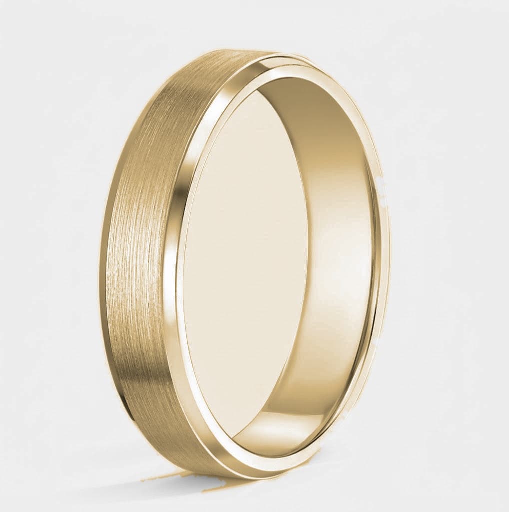 Satin Wedding Band — 8