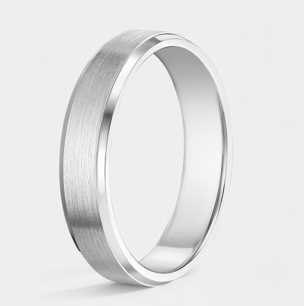 Satin Wedding Band — 2