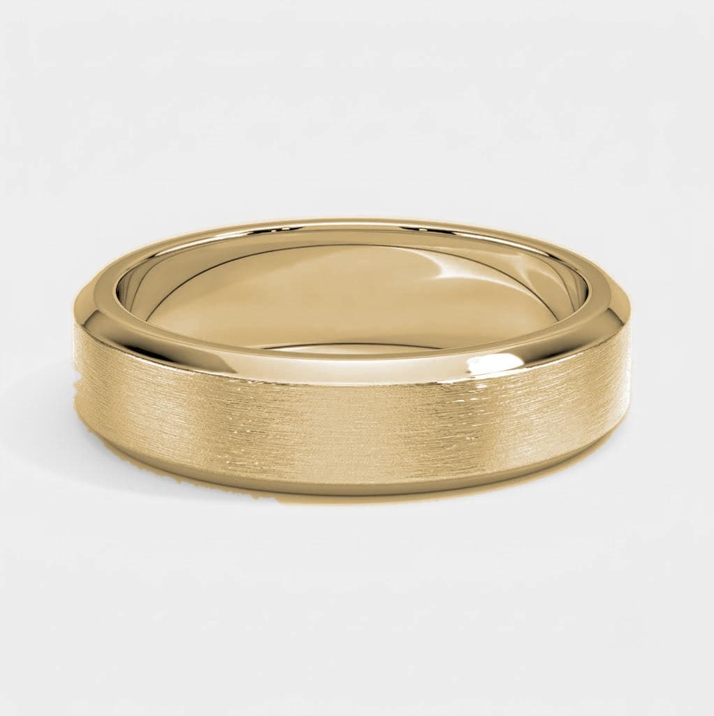 Satin Wedding Band — 10