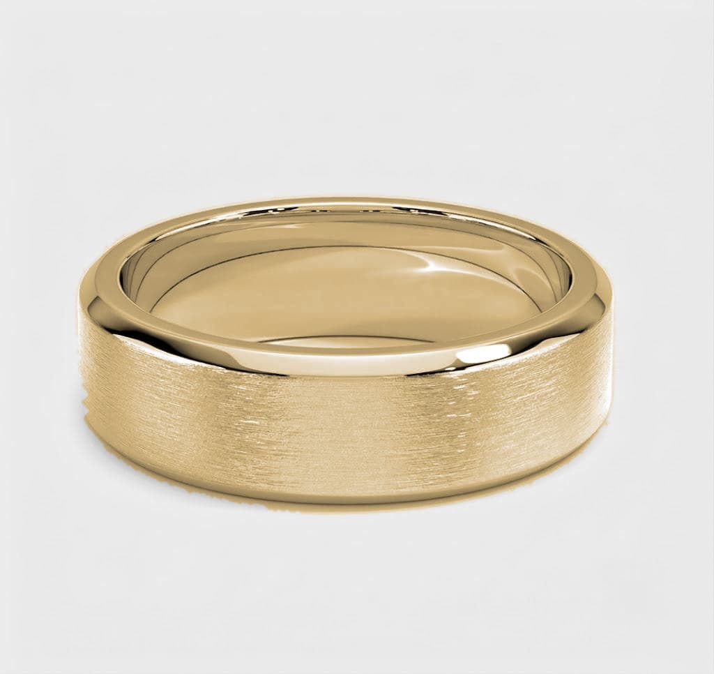 Satin Wedding Band — 11