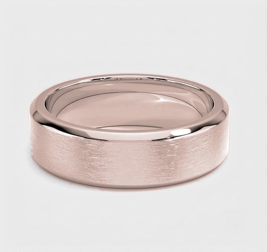 Satin Wedding Band — 17