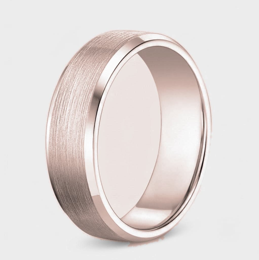 Satin Wedding Band — 18